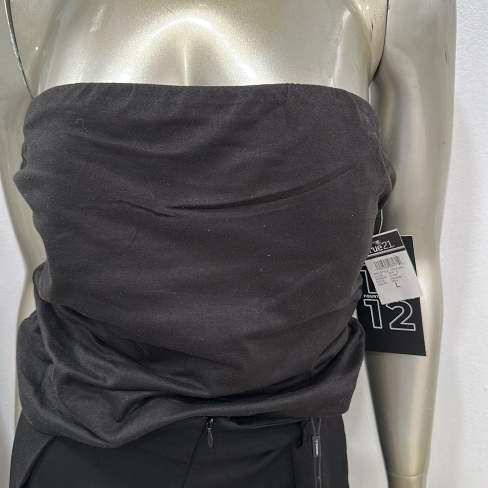 Rue 21 black tube top size L
